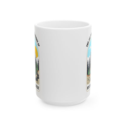 Adventure Awaits Ceramic Mug, (11oz, 15oz)