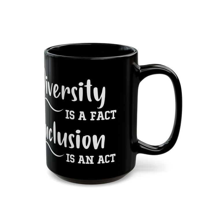 Driversity Is A Fact Black Mug (11oz, 15oz)