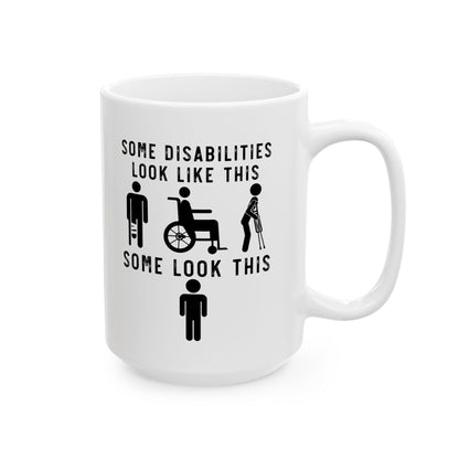 White Ceramic Inclusion Cup – Motivational Gift for Teachers, Advocates & Allies
