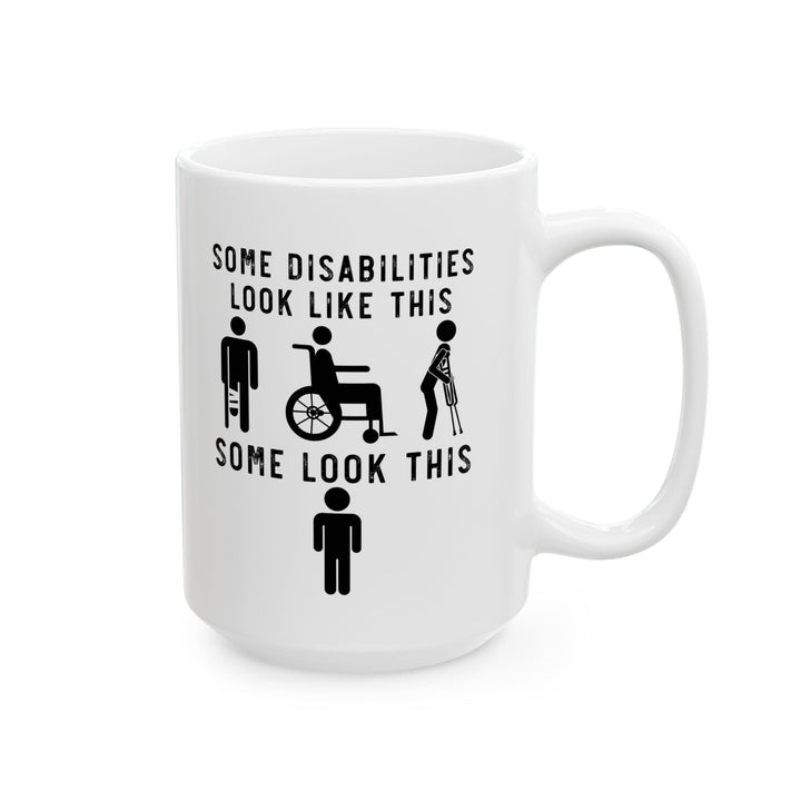 White Ceramic Inclusion Cup – Motivational Gift for Teachers, Advocates & Allies