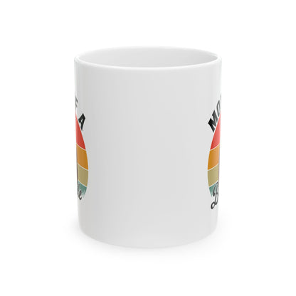 Mom of a Basshole White Mug – Funny Gift for Basset Hound Dog Moms