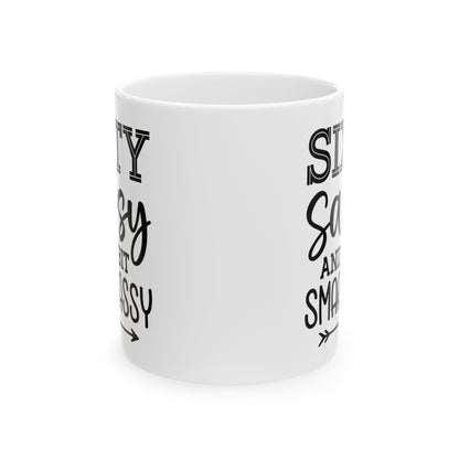 Sixty Sassy Ceramic Mug, (11oz, 15oz)