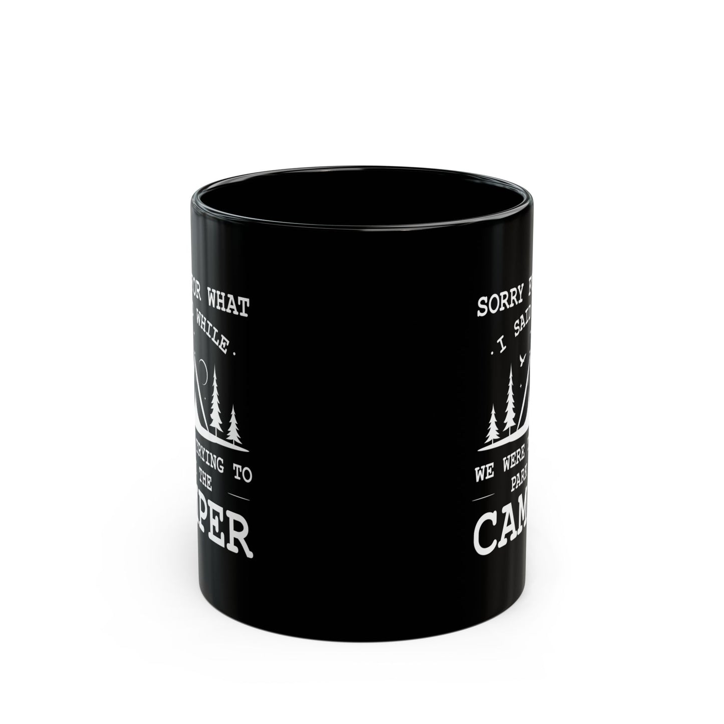 Camp More Worry Less Ceramic Mug, (11oz, 15oz)