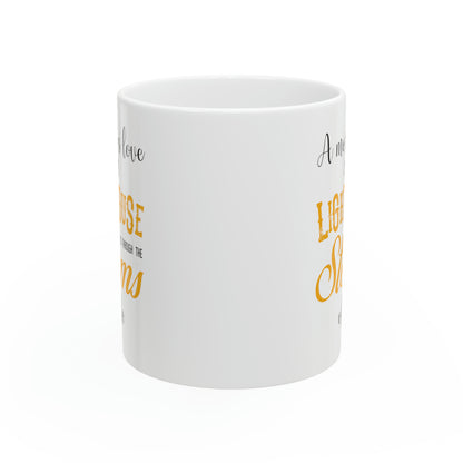 Motivational Quote Coffee Mug A Mother’s Love is the Lighthouse That Lights Our Way