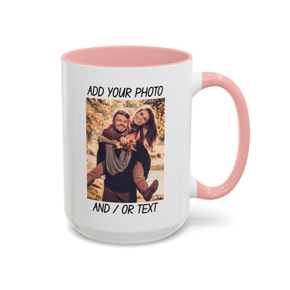 Fall Couple Mug – Cozy Autumn Love Gift for Him or Her Accent Coffee Mug (11, 15oz)