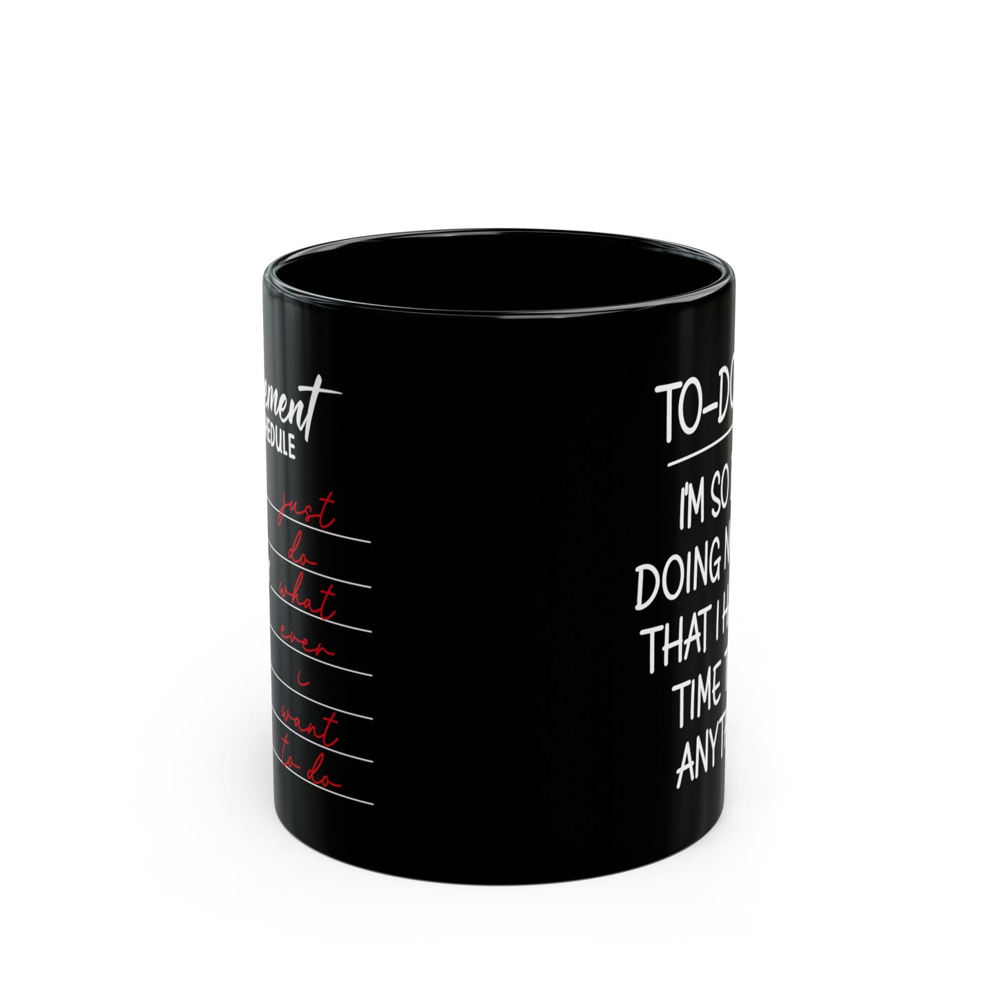 To-Do List Mug – Funny To-Do List Coffee Cup for Busy People and Procrastinators