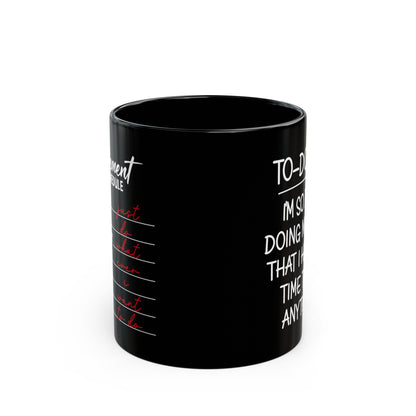 To-Do List Mug – Funny To-Do List Coffee Cup for Busy People and Procrastinators