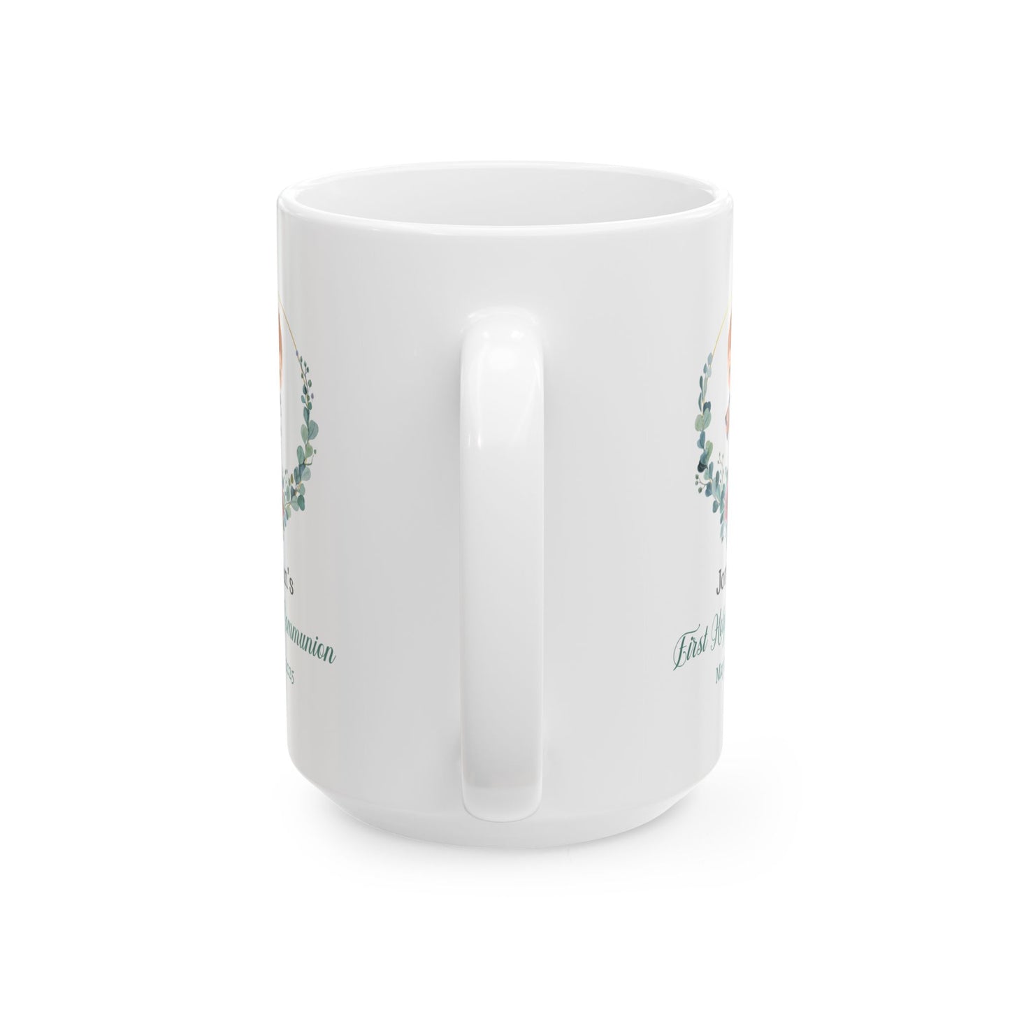 Jordan's First Holy Communion Mug – Custom Gift for May 15, 2025