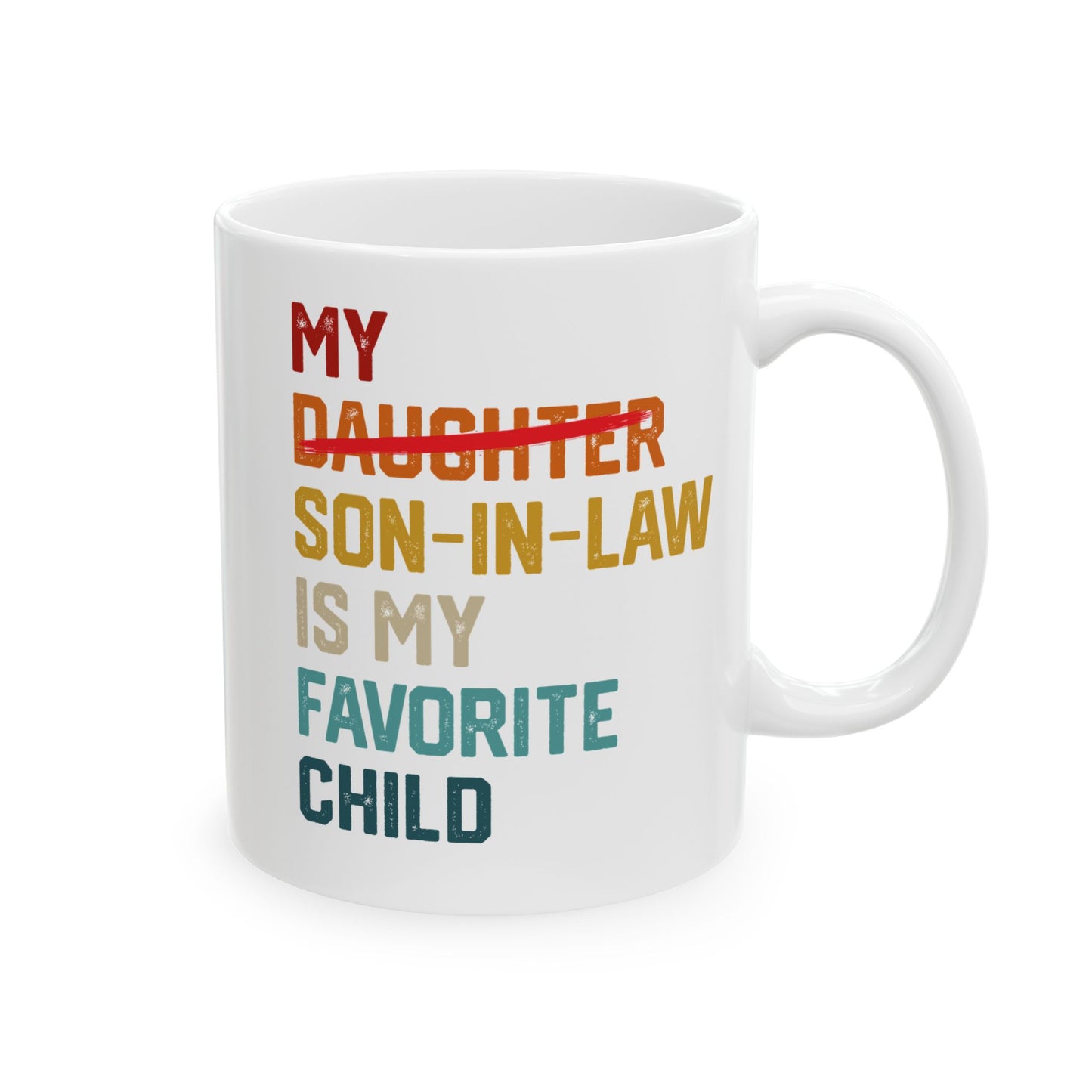 Son in law White Mug, (11oz, 15oz)
