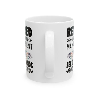 Retired Ceramic Mug, (11oz, 15oz)