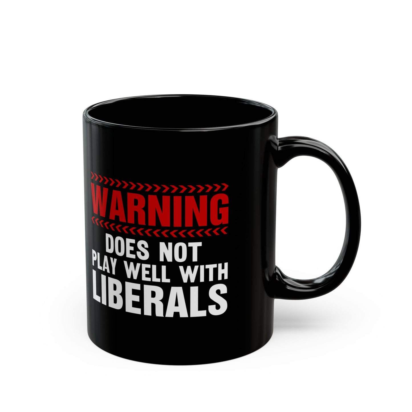 LIBERALS  Black Mug (11oz, 15oz)