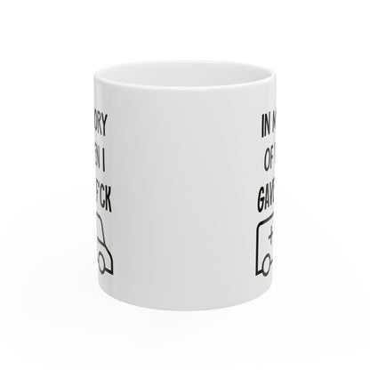 In Memory of When I Gave a F*ck – Funny Sarcastic Coffee Mug