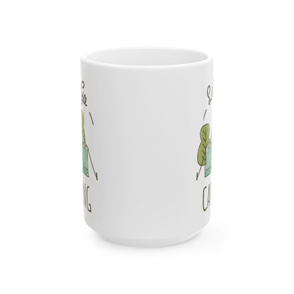 Let's Go Camping Ceramic Mug, (11oz, 15oz)