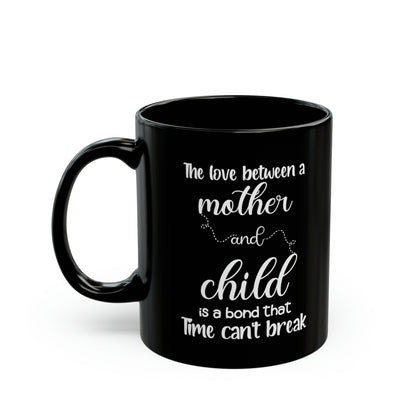 Black Mother and Child Bond Mug – Sentimental Gift for Mom