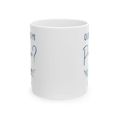 ¿Quieres Ser Mi Padrino Mug – White Spanish Godfather Gift 2025