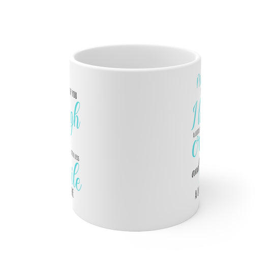 Mom i love cry smile 11oz whiite Mug